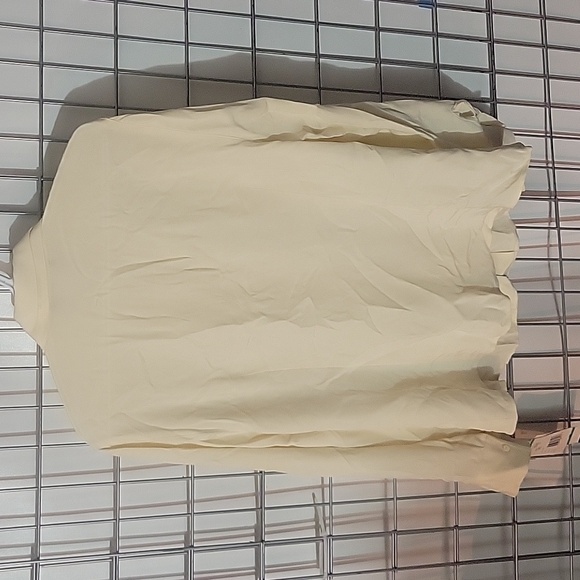 JONES NEW YORK COLLECTION Women's Button-Down Dress Shirt Size 16 Cream - Picture 3 of 10